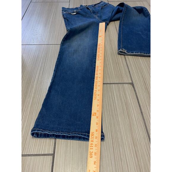 y2k grunge streetwear rodeo western Levis 512 perfectly slimming bootcut sz 10m - Picture 4 of 12